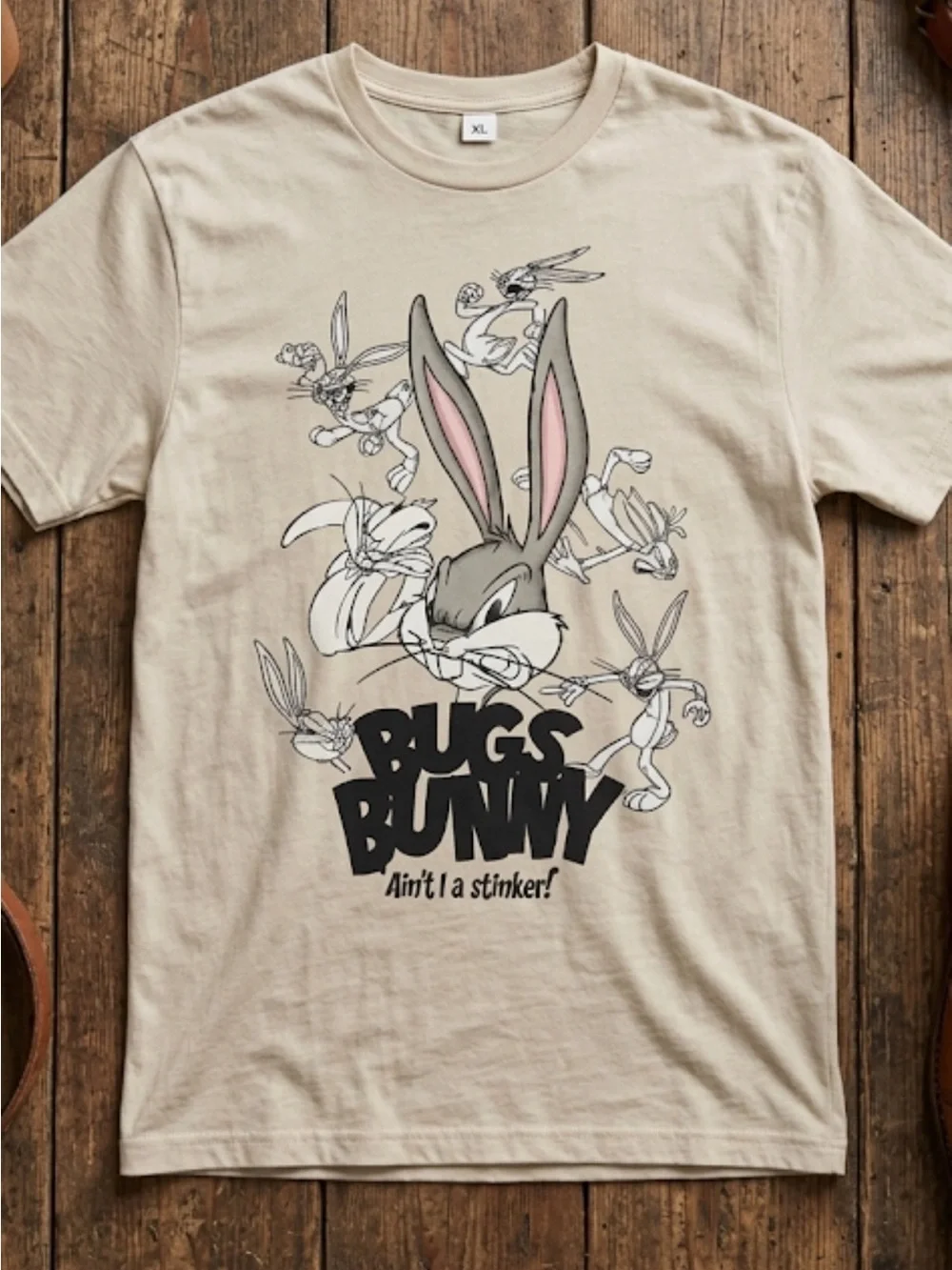 Bugs Bunny Looney Tunes CVLA Shirt Men’s Size XL